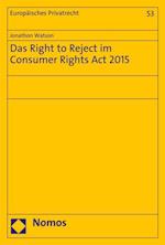 Das Right to Reject im Consumer Rights Act 2015