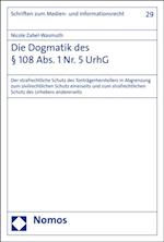 Die Dogmatik des § 108 Abs. 1 Nr. 5 UrhG