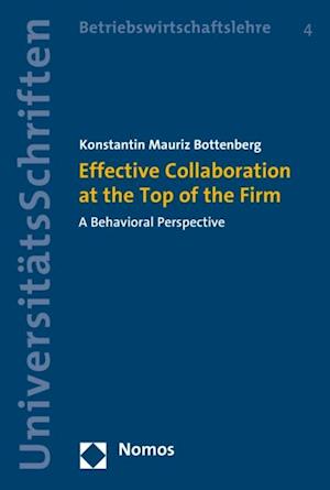 Effective Collaboration at the Top of the Firm