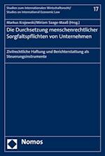 Die Durchsetzung menschenrechtlicher Sorgfaltspflichten von Unternehmen