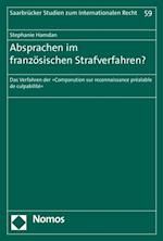 Absprachen im französischen Strafverfahren?