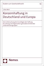 Konzernhaftung in Deutschland und Europa