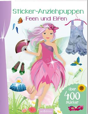 Sticker-Anziehpuppen - Feen und Elfen