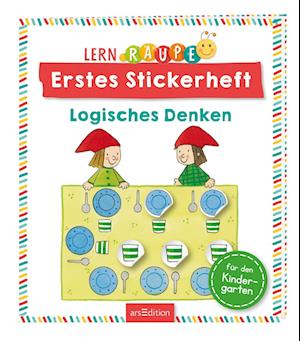 Lernraupe - Erstes Stickerheft - Logisches Denken