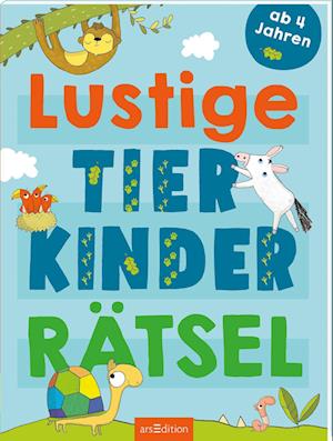 Lustige Tierkinder-Rätsel