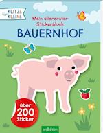 Für Klitzekleine: Mein allererster Stickerblock Bauernhof