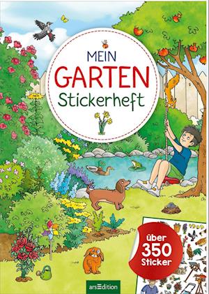 Mein Garten-Stickerheft