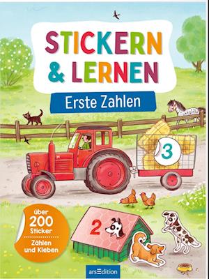 Stickern & Lernen - Erste Zahlen