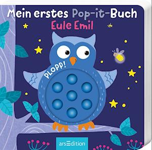 Mein erstes Pop-it-Buch - Eule Emil