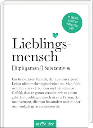 Lieblingsmensch (Substantiv, m)