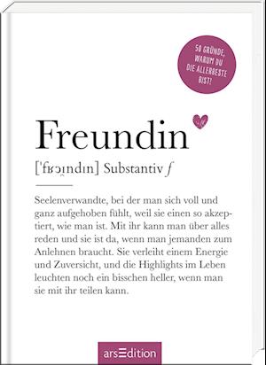 Freundin (Substantiv, f)