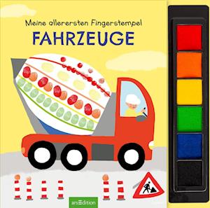 Meine allerersten Fingerstempel Fahrzeuge