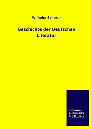 Geschichte Der Deutschen Literatur