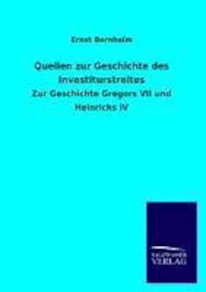 Quellen Zur Geschichte Des Investiturstreites