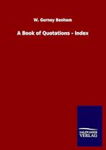 A Book of Quotations - Index