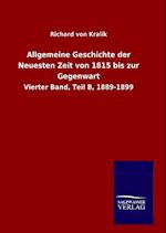 Allgemeine Geschichte Der Neuesten Zeit Von 1815 Bis Zur Gegenwart