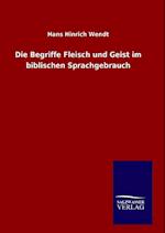 Die Begriffe Fleisch Und Geist Im Biblischen Sprachgebrauch