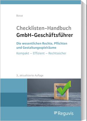 Checklisten Handbuch GmbH-Geschäftsführer