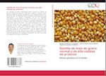 Semilla de maíz de grano normal y de alta calidad de proteína