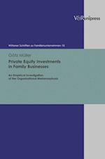 Private Equity Investments in Family Businesses