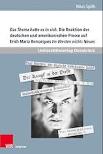 Schriften des Erich Maria Remarque-Archivs.