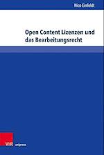 Open Content Lizenzen und das Bearbeitungsrecht