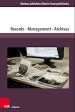 Records - Management - Archives