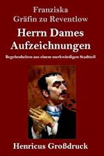 Herrn Dames Aufzeichnungen (Großdruck)