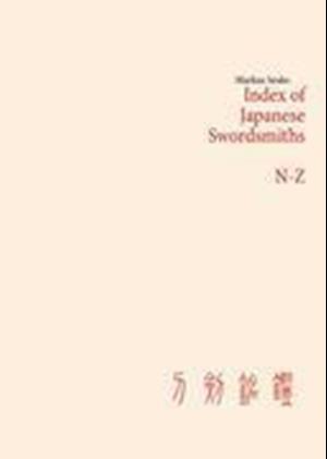 Index of Japanese Swordsmiths N-Z