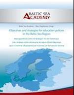 Objectives and strategies for education policies in the Baltic Sea Region