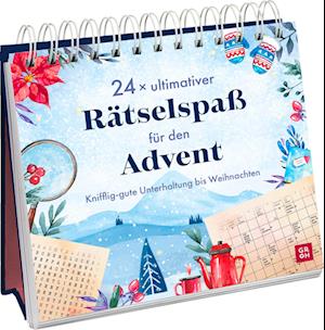 24 x ultimativer Rätselspaß für den Advent