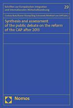 Synthesis and Assessment of the Public Debate on the Reform of the Cap After 2013