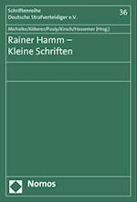 Rainer Hamm - Kleine Schriften