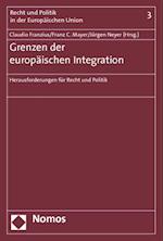 Grenzen Der Europaischen Integration