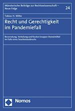 Recht Und Gerechtigkeit Im Pandemiefall