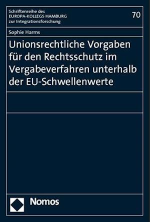 Unionsrechtliche Vorgaben für den Rechtsschutz im Vergabeverfahren unterhalb der EU-Schwellenwerte