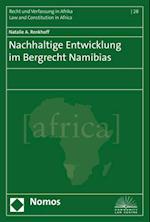 Nachhaltige Entwicklung Im Bergrecht Namibias