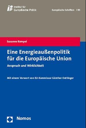 Eine Energieauaenpolitik Fur Die Europaische Union