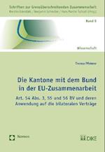 Die Kantone Mit Dem Bund in Der Eu-Zusammenarbeit