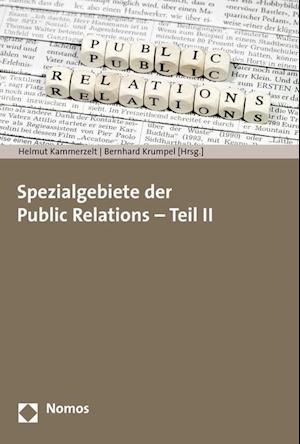 Spezialgebiete Der Public Relations - Teil II