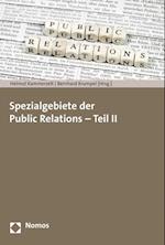 Spezialgebiete Der Public Relations - Teil II