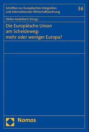 Die Europäische Union am Scheideweg: mehr oder weniger Europa?