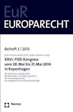 XXVI. Fide-Kongress Vom 28. Mai Bis 31. Mai 2014 in Kopenhagen
