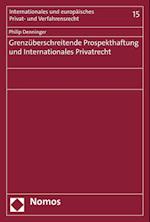 Grenzuberschreitende Prospekthaftung Und Internationales Privatrecht