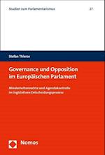 Governance Und Opposition Im Europaischen Parlament