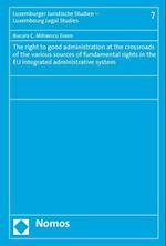 The Right to Good Administration at the Crossroads of the Various Sources of Fundamental Rights in the Eu Integrated Administrative System