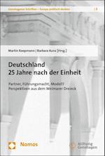 Deutschland 25 Jahre Nach Der Einheit