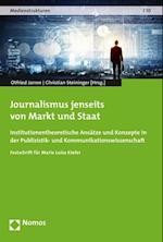 Journalismus Jenseits Von Markt Und Staat