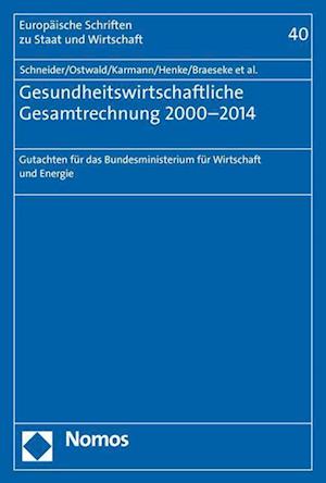 Gesundheitswirtschaftliche Gesamtrechnung 2000-2014