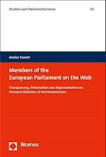 Members of the European Parliament on the Web